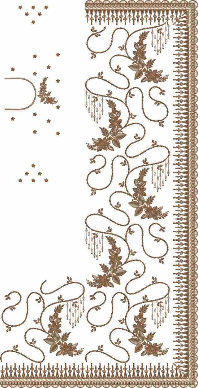 C Pallu Saree Design