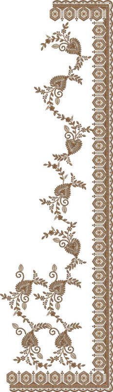 C Pallu Saree Design