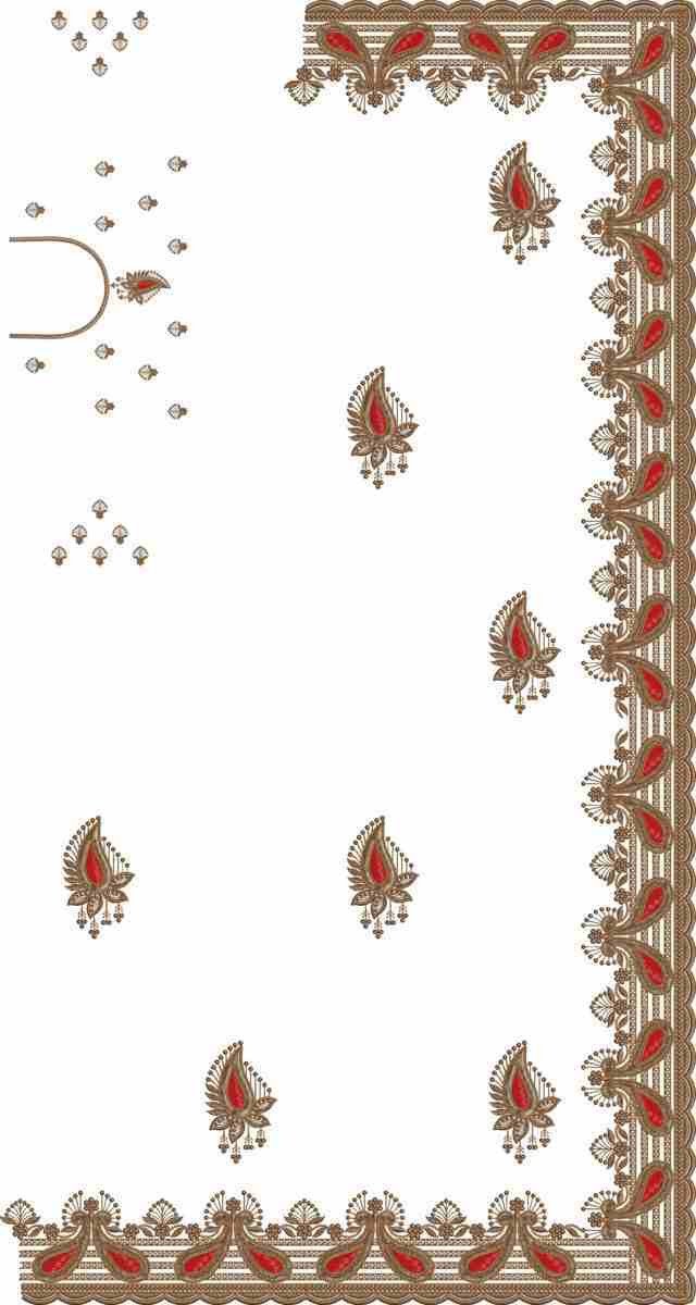 C Pallu Saree Design