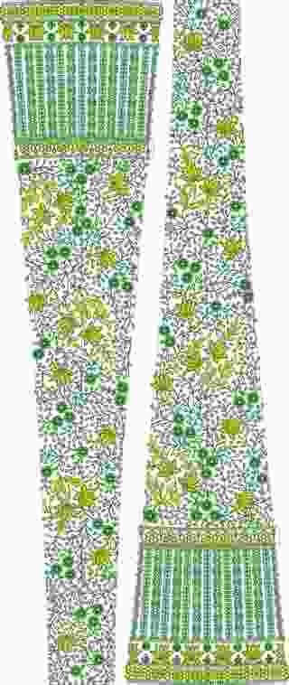 Cording Lehenga Design
