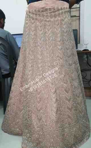 Cording Lehenga Design