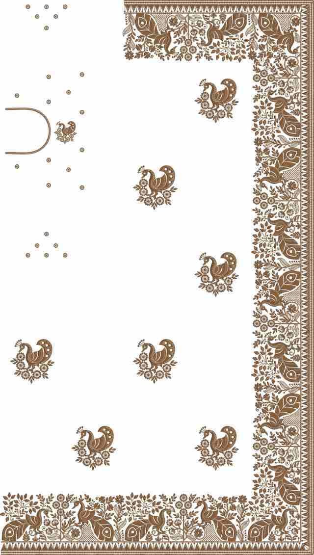 C Pallu Saree Design
