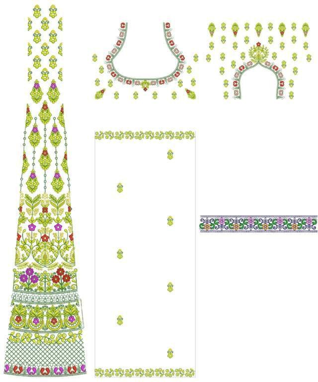 Lehenga Kali Design