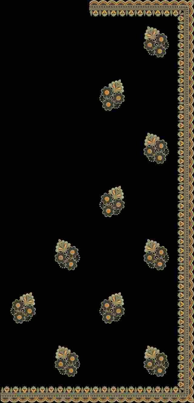 C Pallu Saree Design
