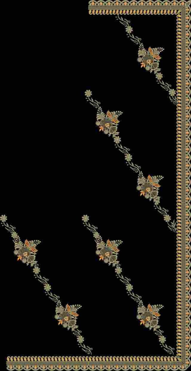 C Pallu Saree Design