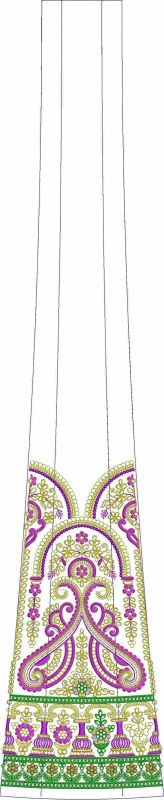 Lehenga Kali Design