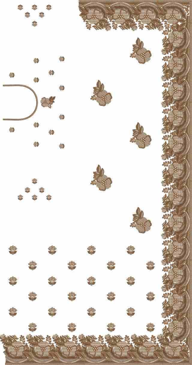 C Pallu Saree Design