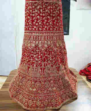 Cording Lehenga Design