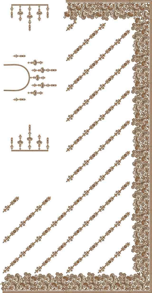 C Pallu Saree Design