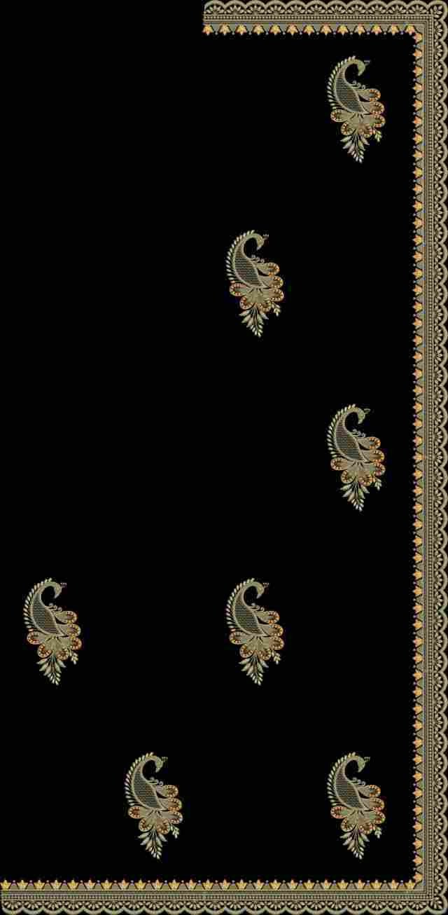 C Pallu Saree Design