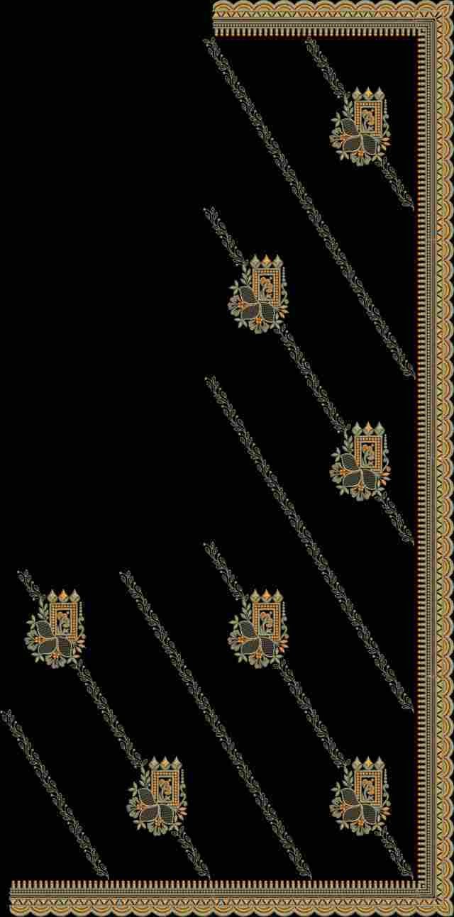 C Pallu Saree Design