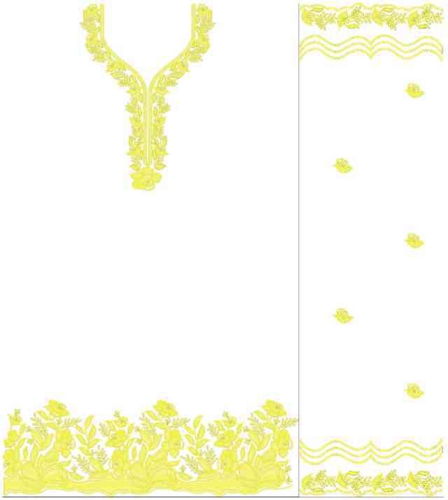 Single Head Dress Design