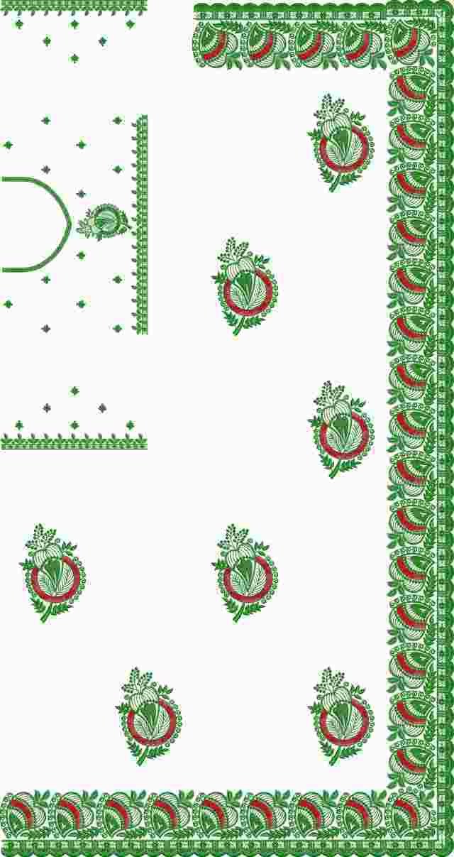 C Pallu Saree Design