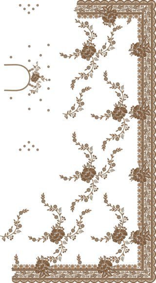C Pallu Saree Design