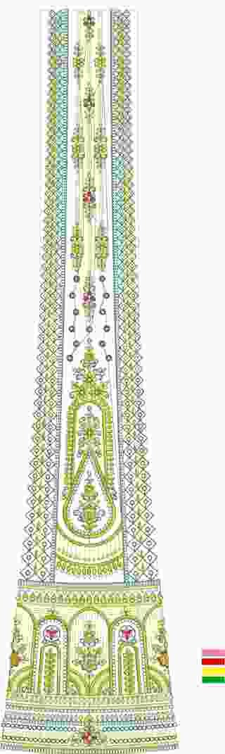 Cording Lehenga Design