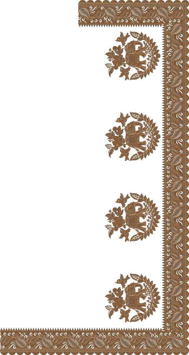 C Pallu Saree Design