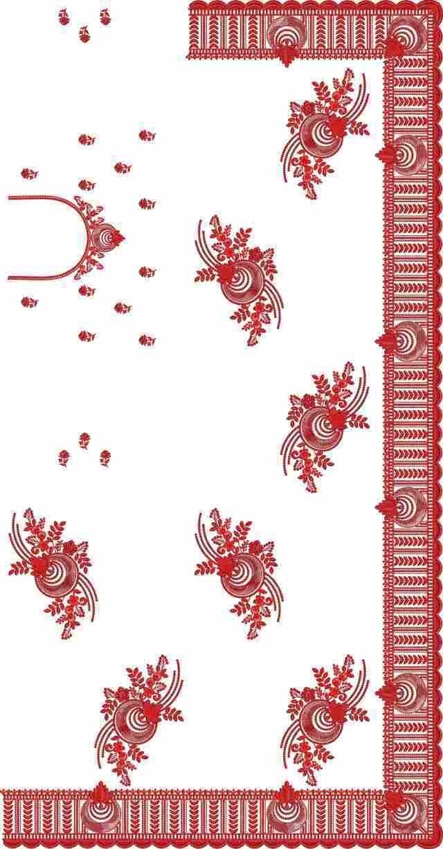C Pallu Saree Design