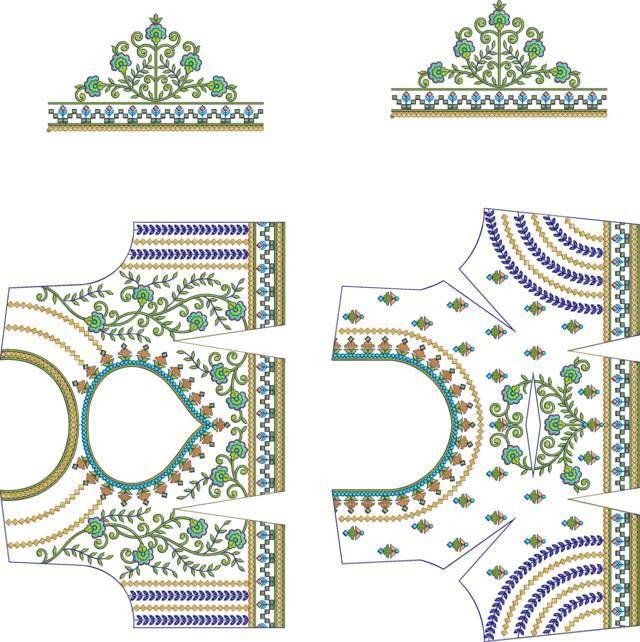 Multi Blouse Design