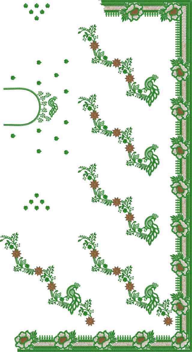 C Pallu Saree Design