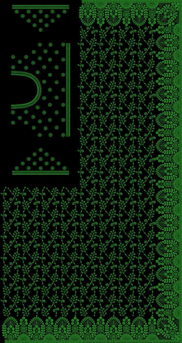 C Pallu Saree Design