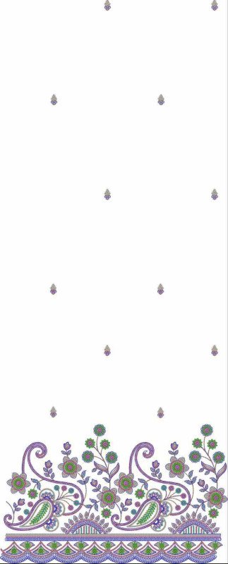 Beads Daman AllOver Design