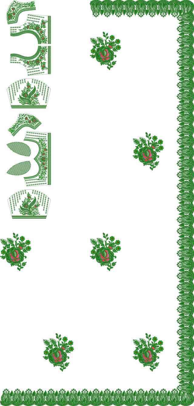 C Pallu Saree Design
