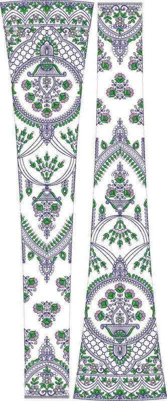 Lehenga Kali Design