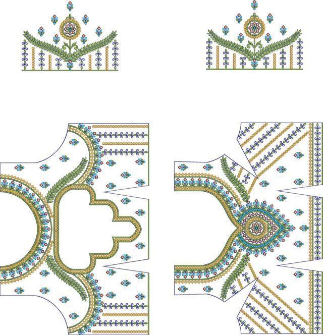 Multi Blouse Design