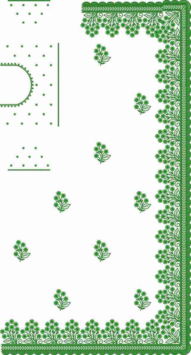 C Pallu Saree Design