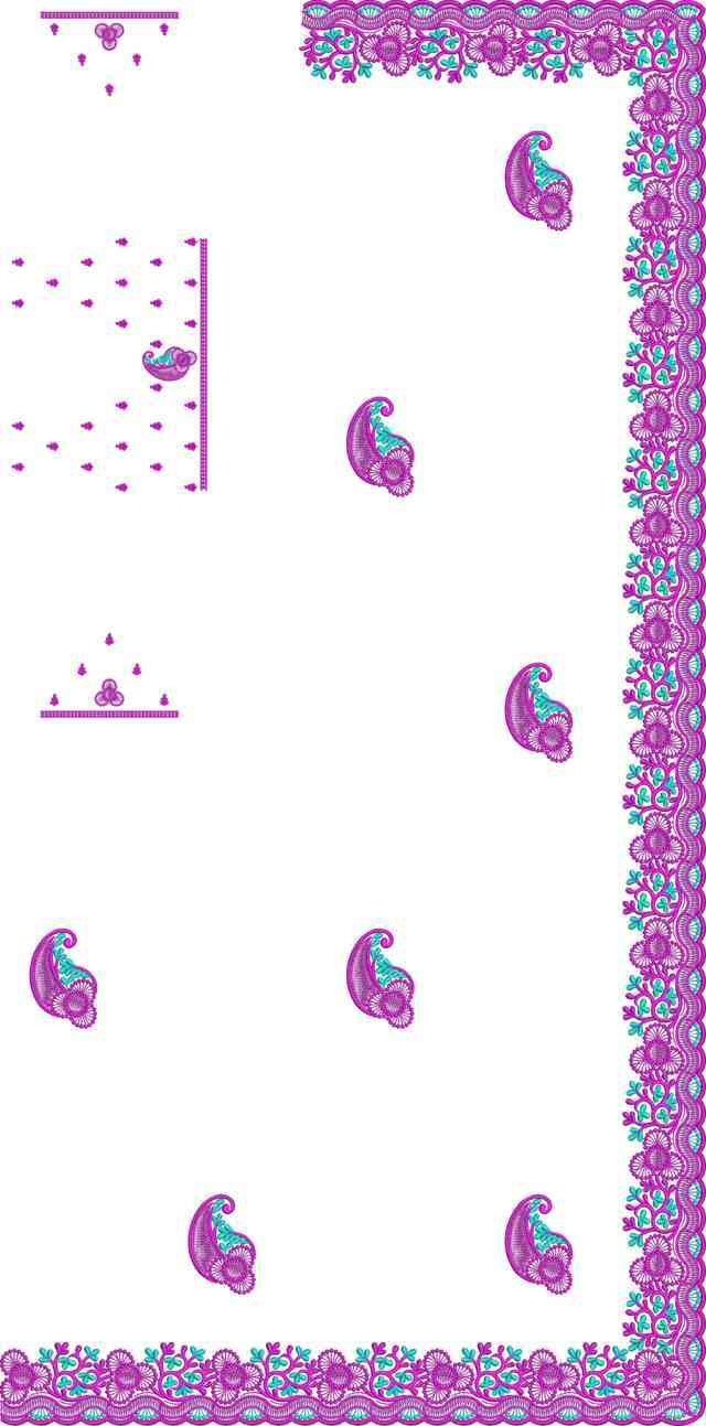 C Pallu Saree Design