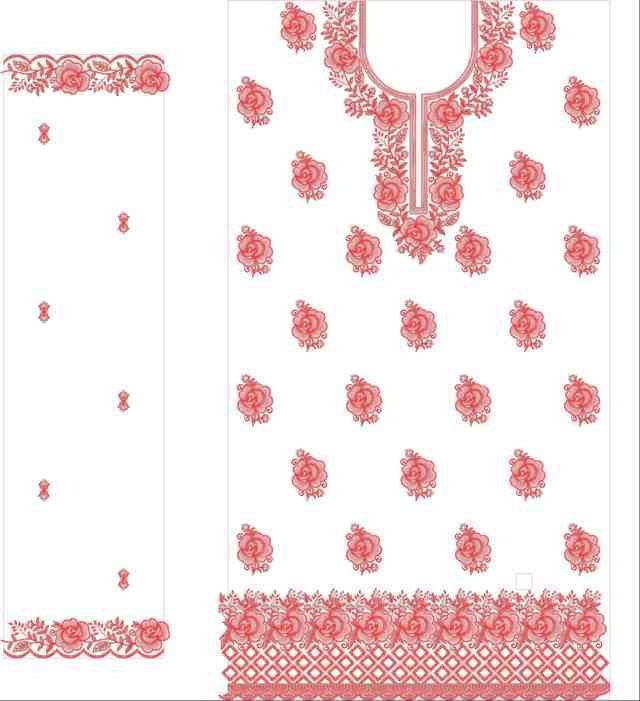Single Head Dress Design