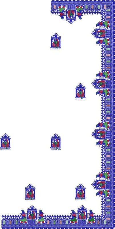 C Pallu Saree Design